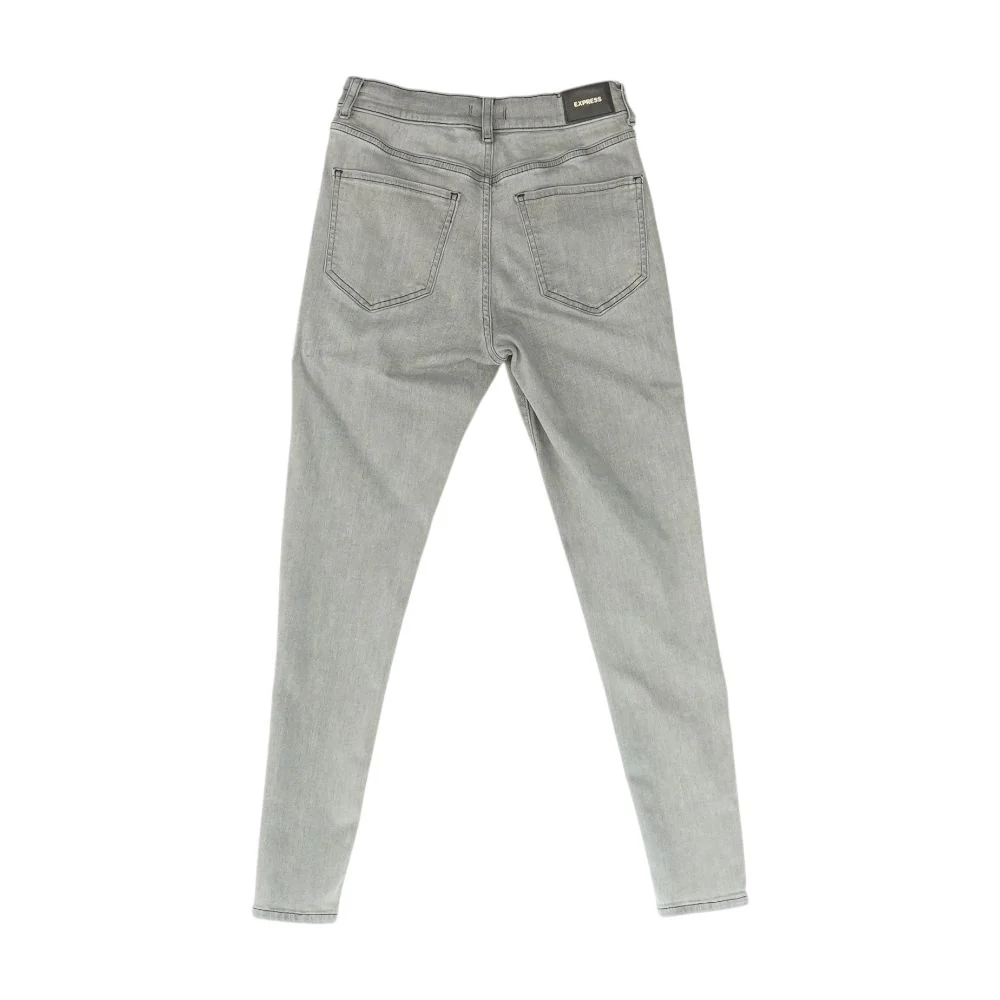 Gray High Rise Skinny Leg Jeans - Image 2