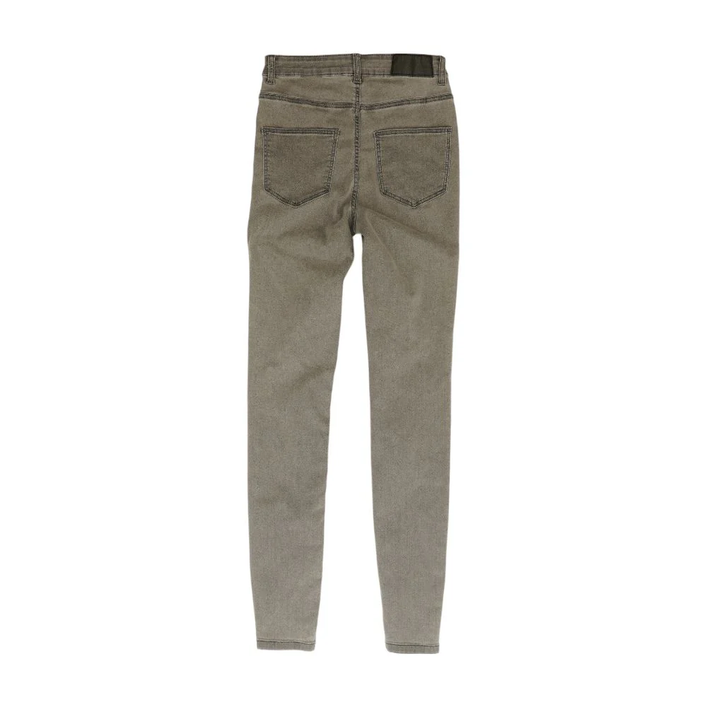 Gray High Rise Skinny Leg Jeans - Image 2