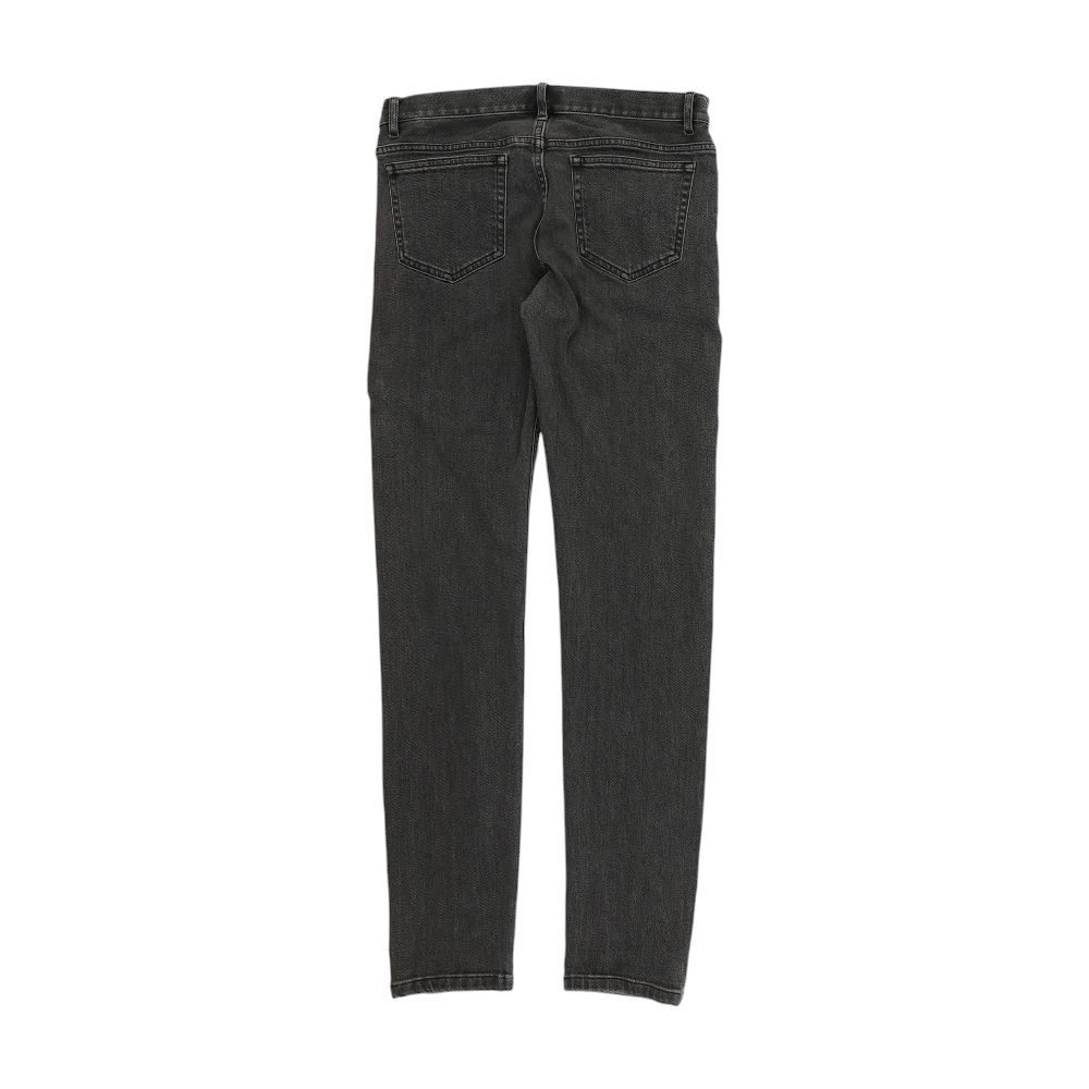 Gray High Rise Slim Leg Jeans - Image 2