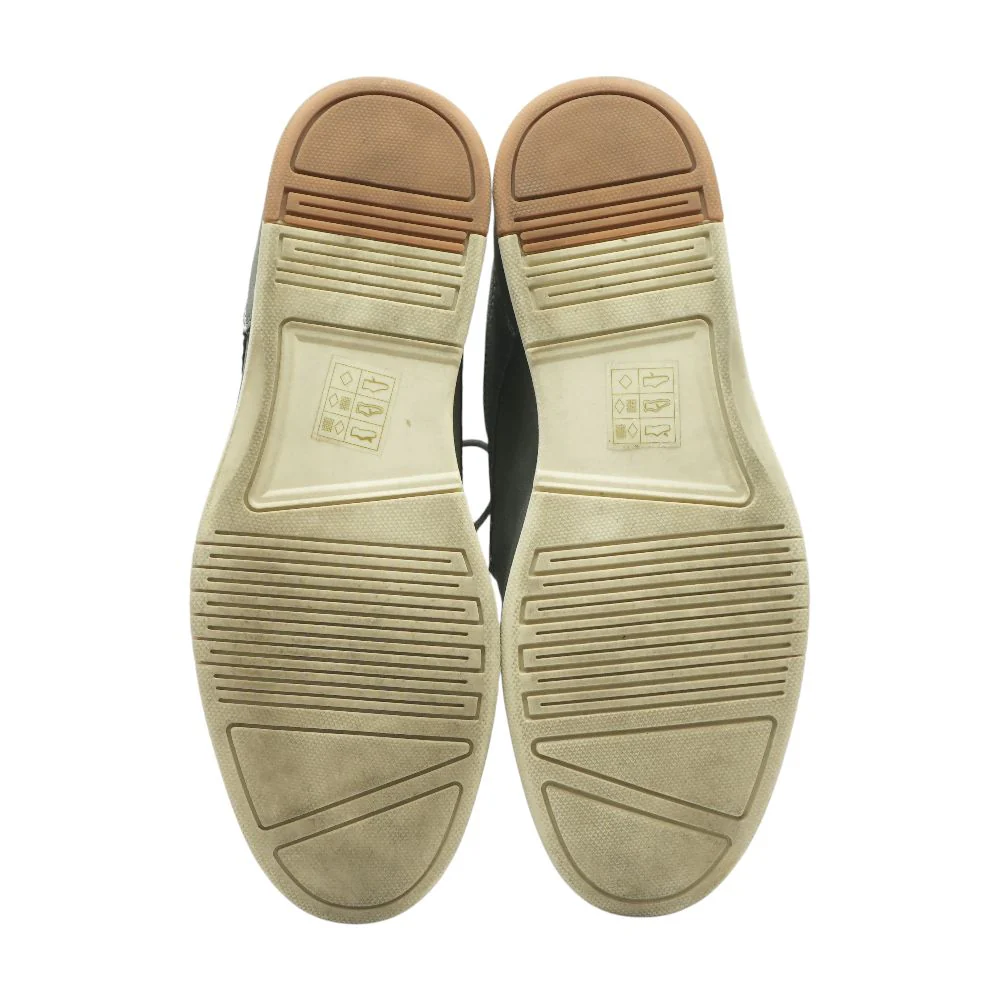 Gray Lace Up Casual Shoes - Image 3