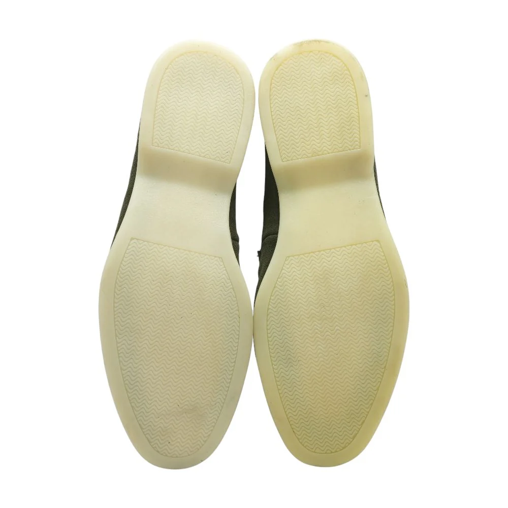 Gray Leather Loafer Dress Shoes - Image 3