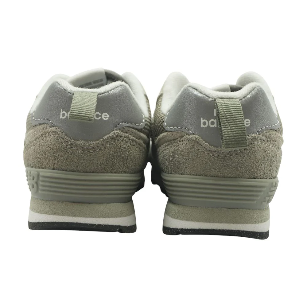 Gray Leather Toddler Shoes - Image 2