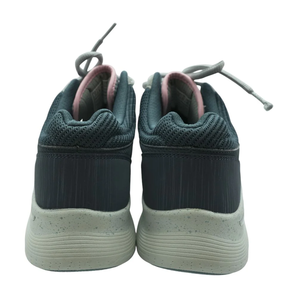 Gray Low Top Athletic Shoes - Image 2