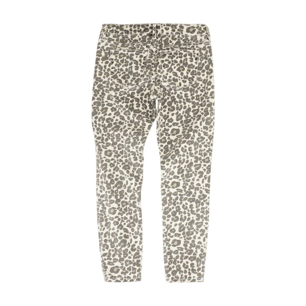 Gray Mid Rise Slim Leg Jeans - Image 2