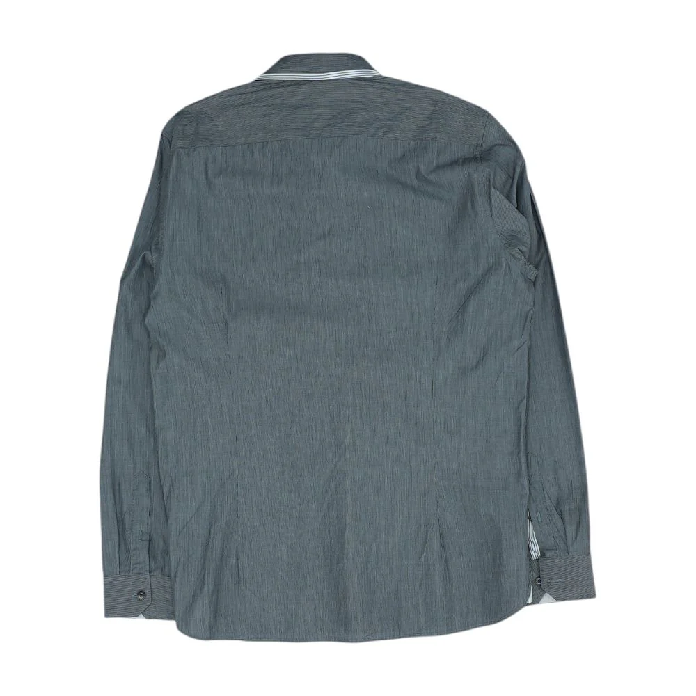 Gray Misc Long Sleeve Button Down - Image 2