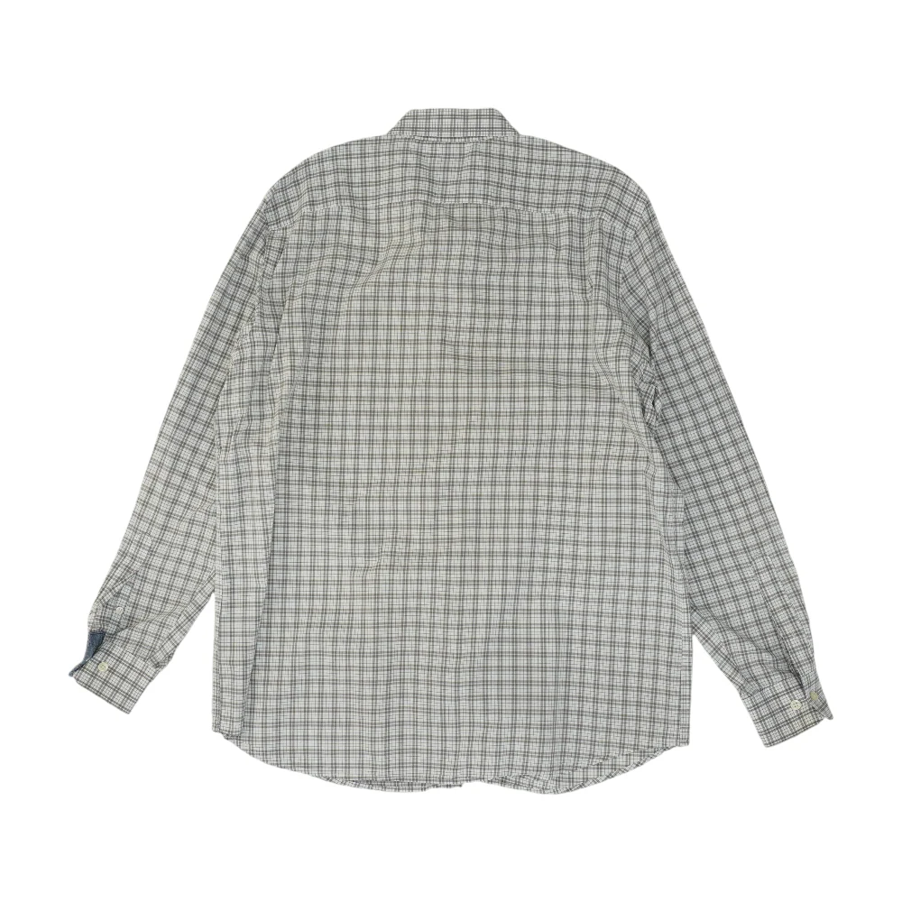Gray Plaid Long Sleeve Button Down - Image 2