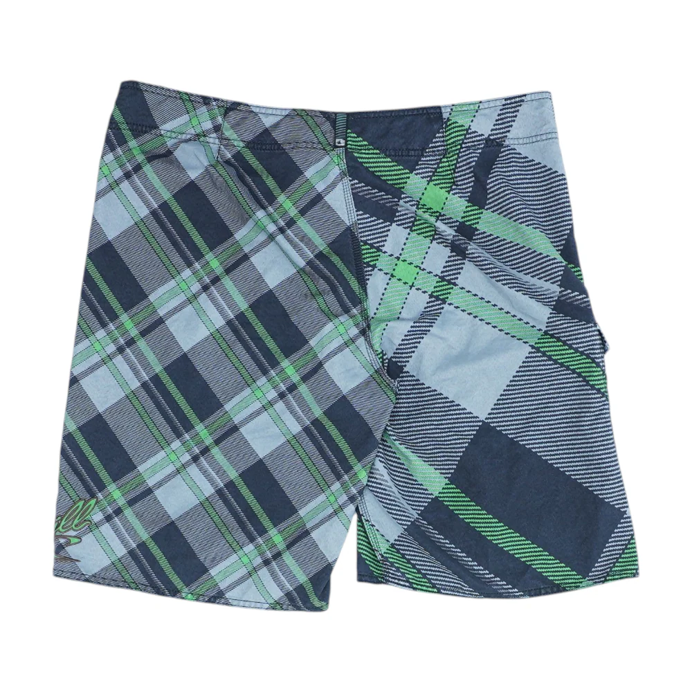 Gray Plaid Swim Bottom - Image 2