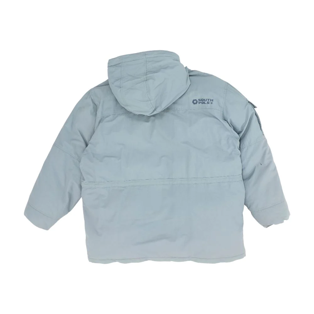 Gray Puffer Coat - Image 2