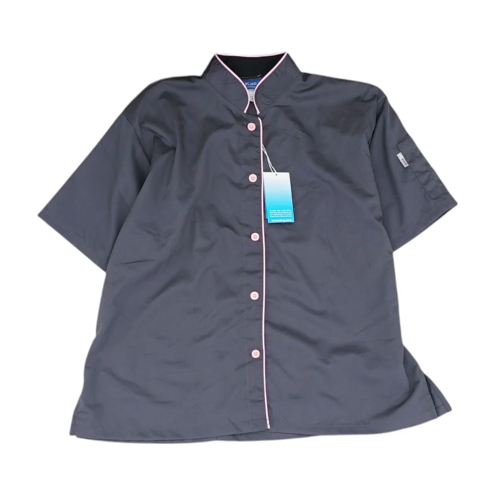 Gray Scrub Top Knit Top