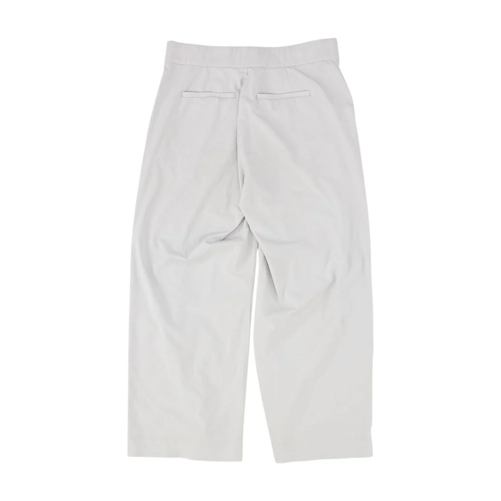 Gray Solid Active Pants - Image 2
