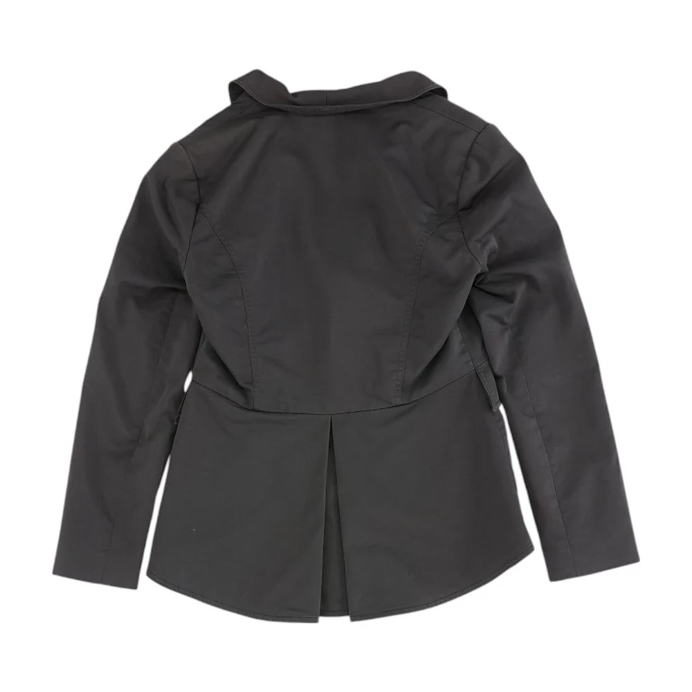 Gray Solid Blazer - Image 2