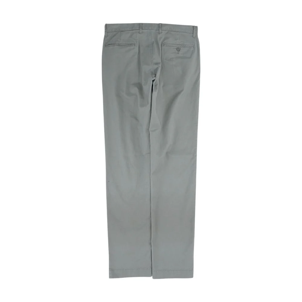 Gray Solid Chino Pants - Image 2