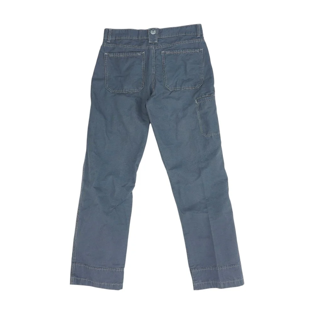 Gray Solid Chino Pants - Image 2