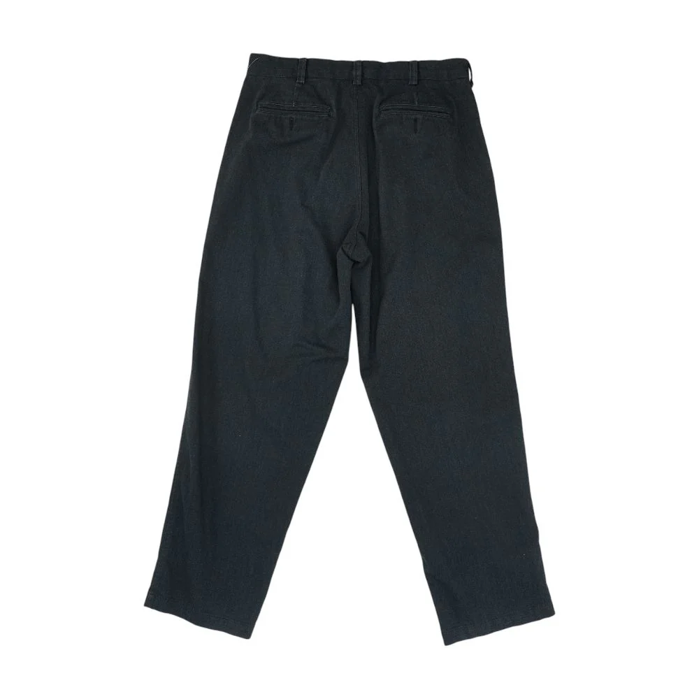 Gray Solid Chino Pants - Image 2
