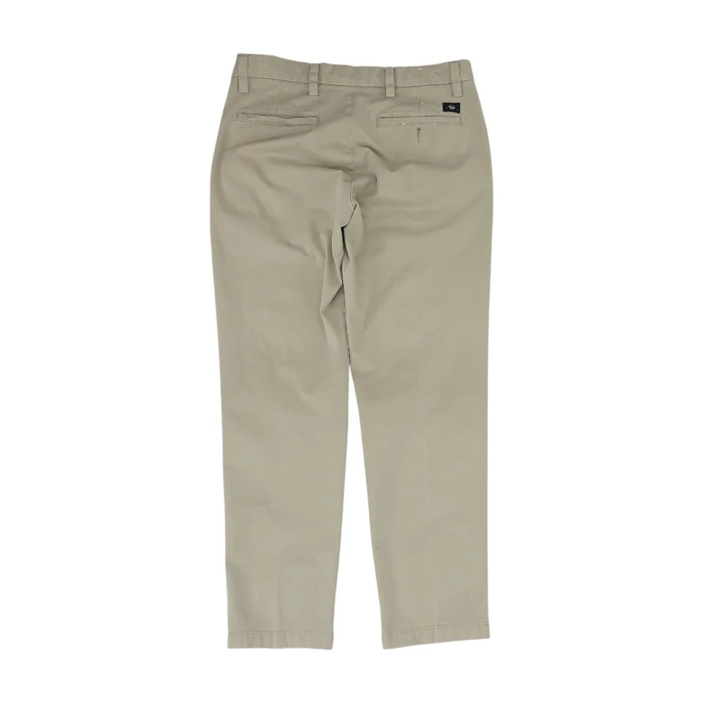 Gray Solid Chino Pants - Image 2