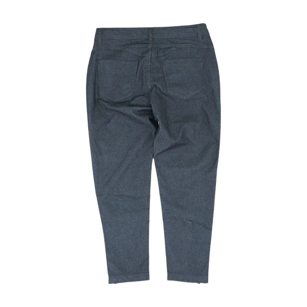 Gray Solid Chino Pants - Image 2