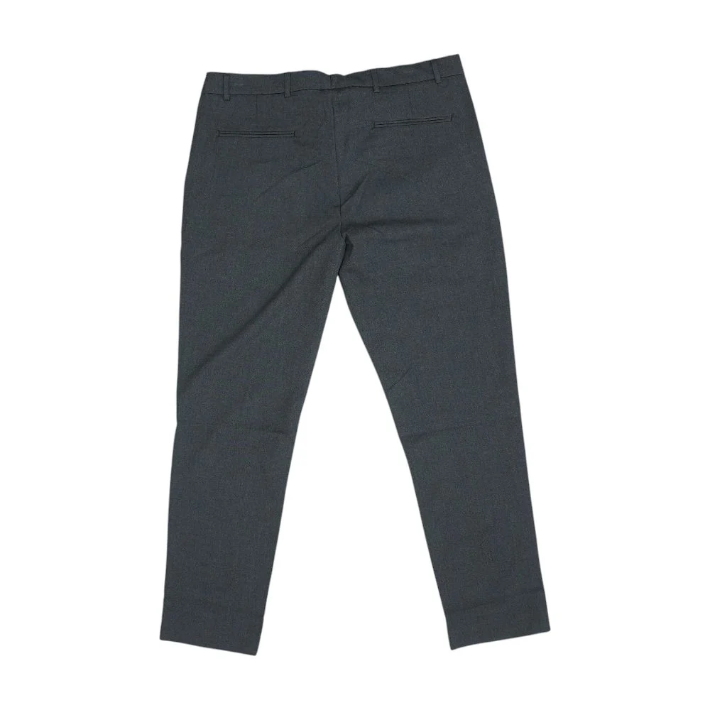 Gray Solid Dress Pants - Image 2