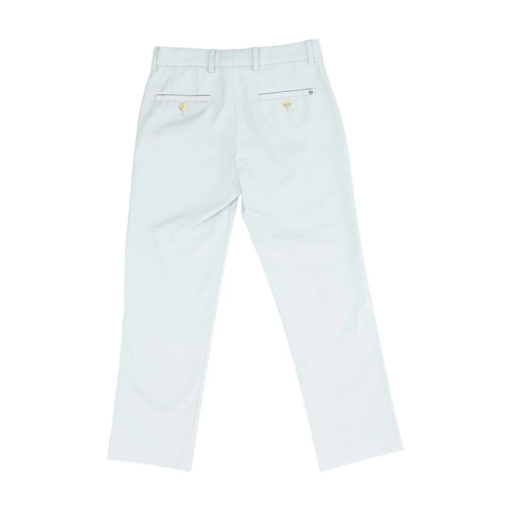 Gray Solid Dress Pants - Image 2