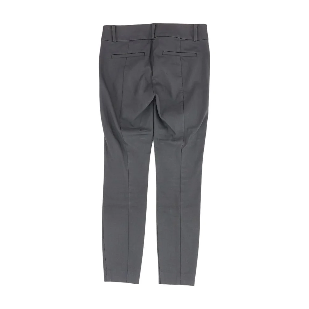 Gray Solid Dress Pants - Image 2