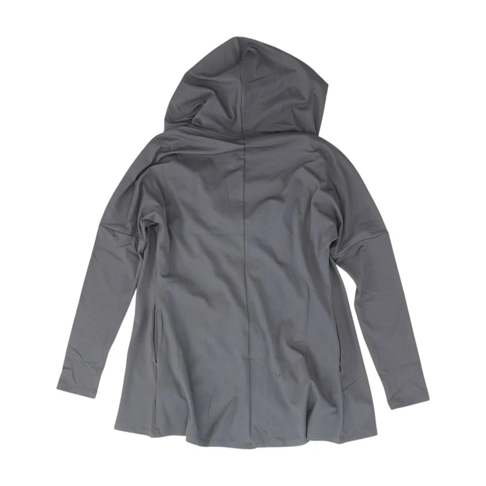 Gray Solid Hoodie - Image 3