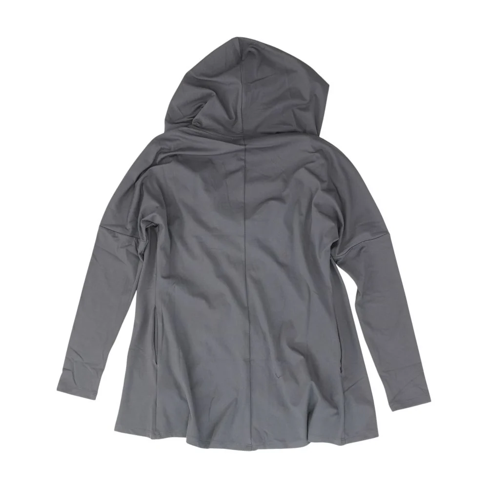 Gray Solid Hoodie - Image 4
