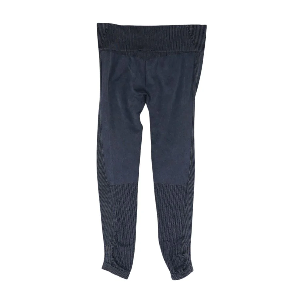 Gray Solid Leggings - Image 2