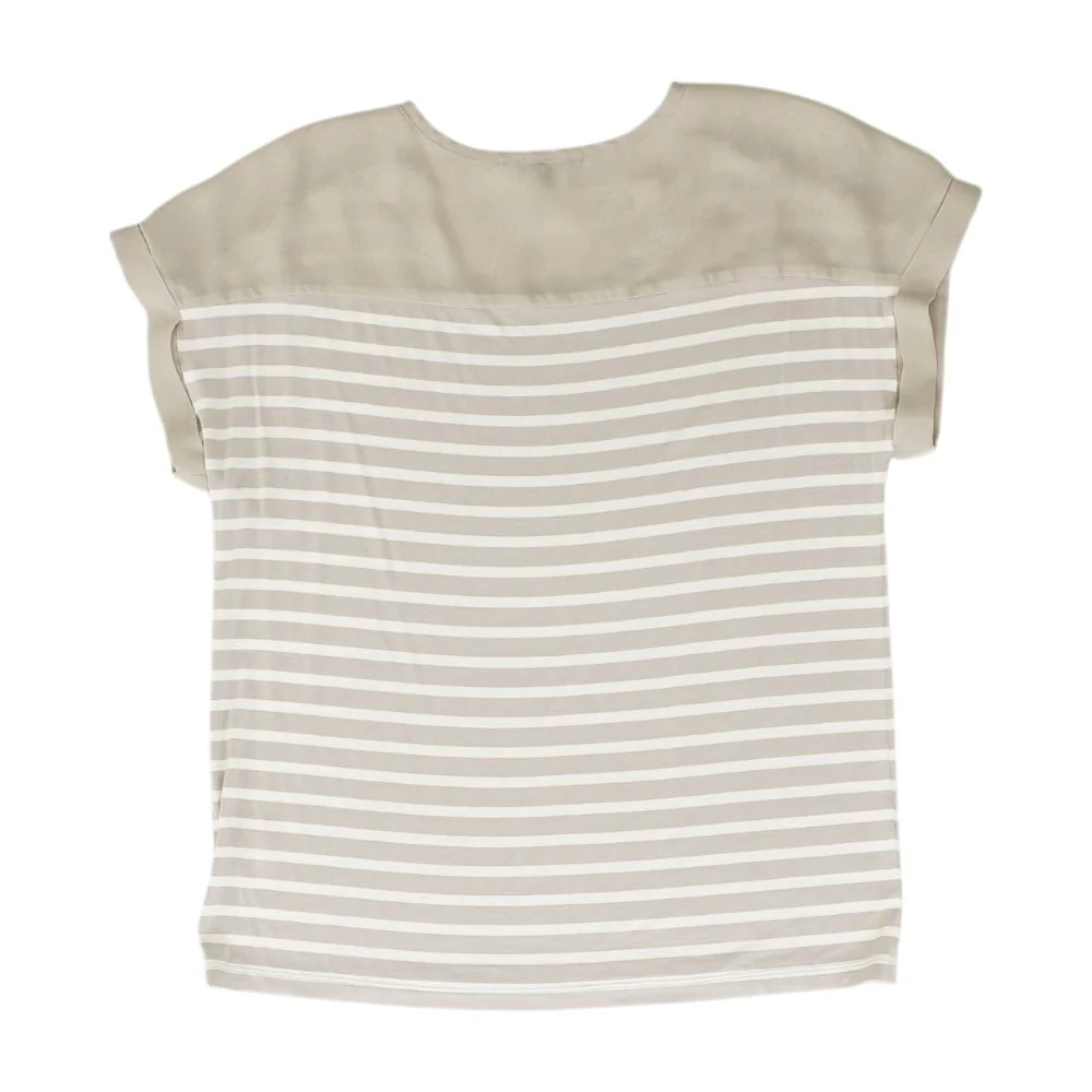 Gray Striped Blouse - Image 2