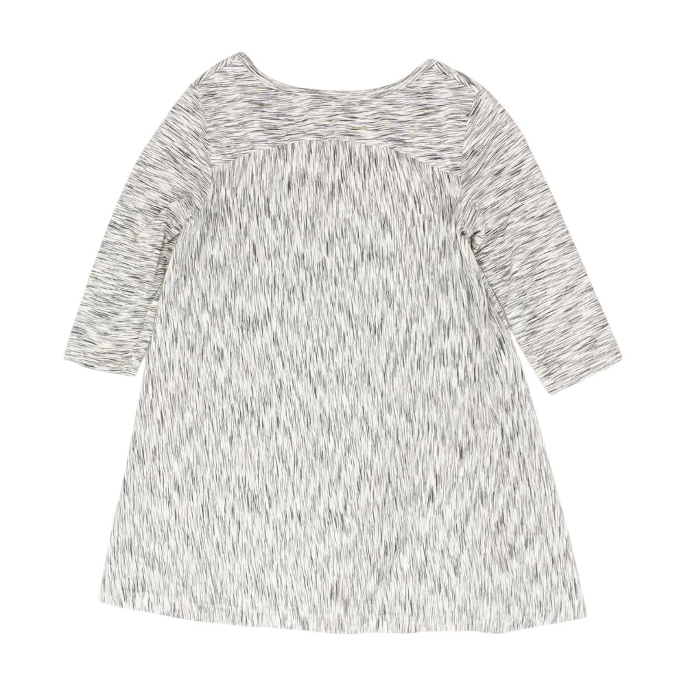 Gray Striped Knit Top - Image 2