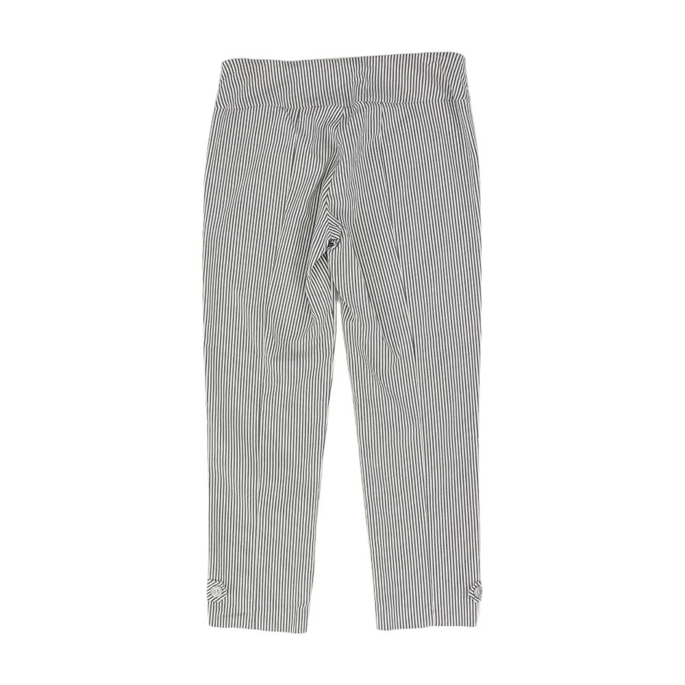 Gray Striped Leggings - Image 2