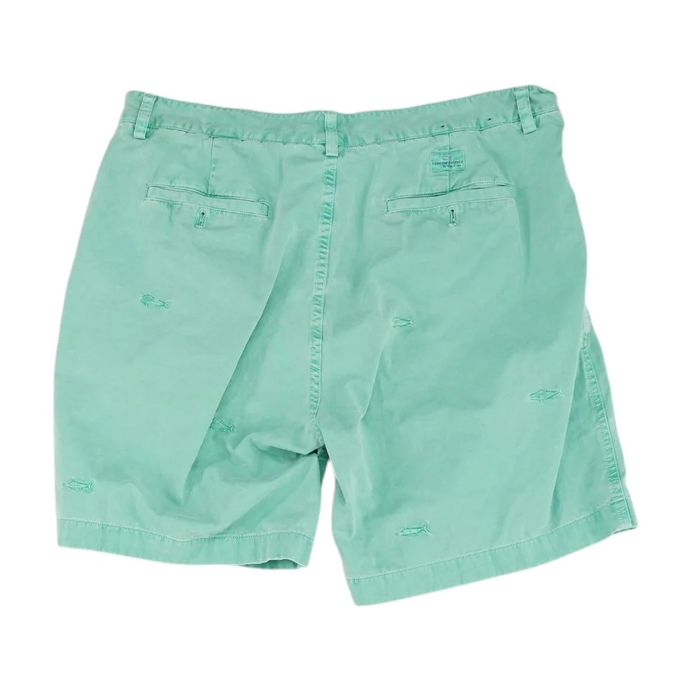 Green Animal Chino Shorts - Image 2