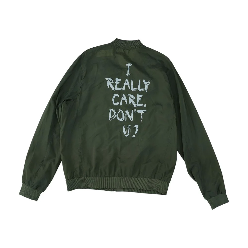 Green Bomber Jacket - Image 2