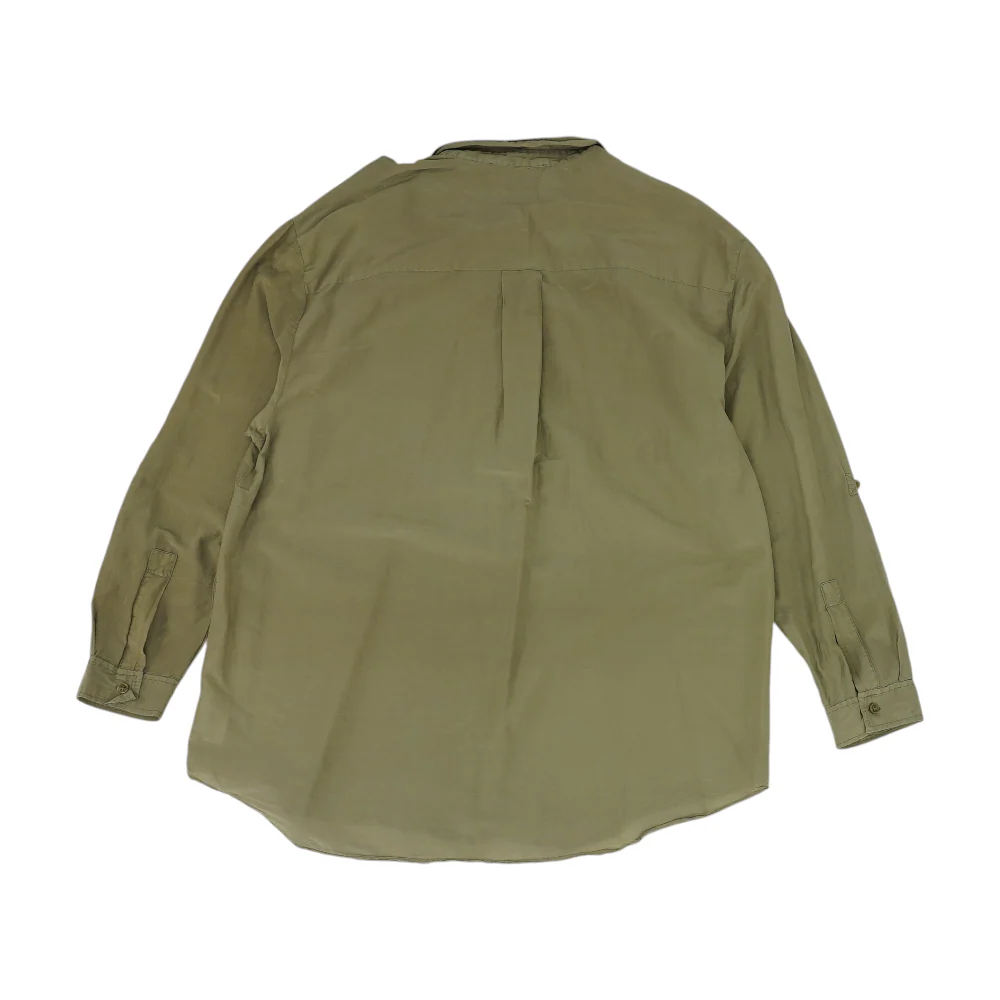 Green Button Down - Image 2