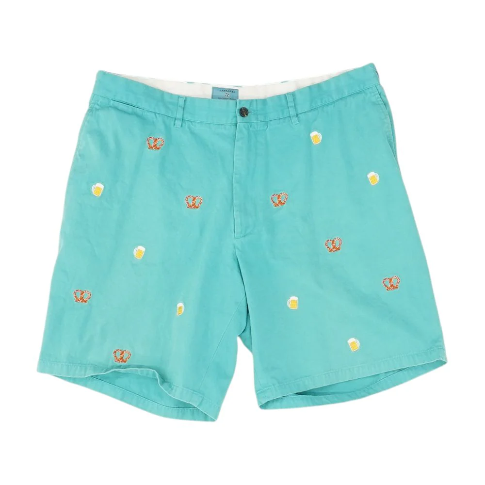 Green Chino Shorts