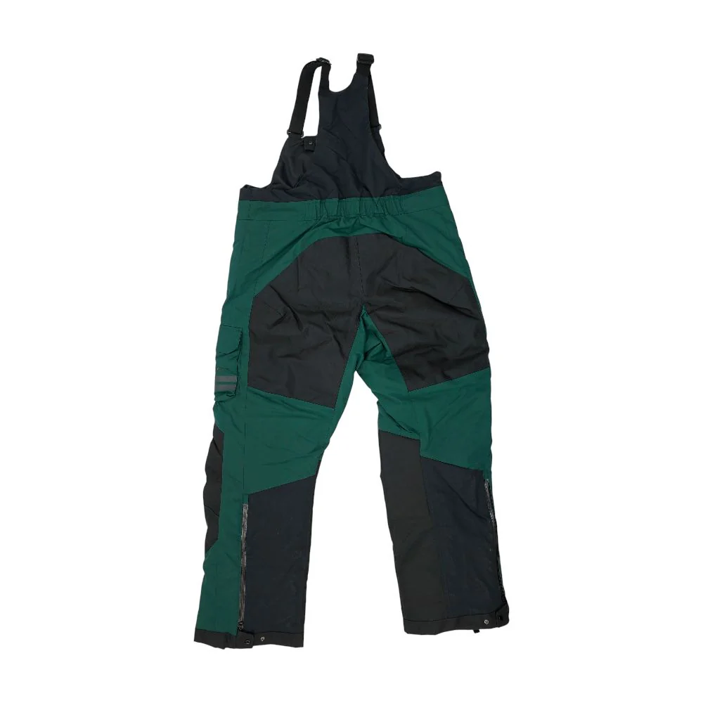 Green Color Block Overalls - Image 2