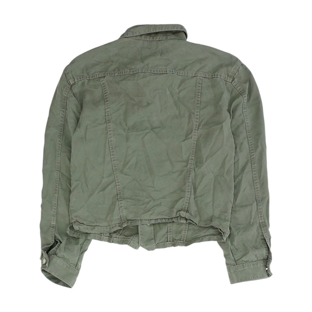 Green Denim Coat - Image 2