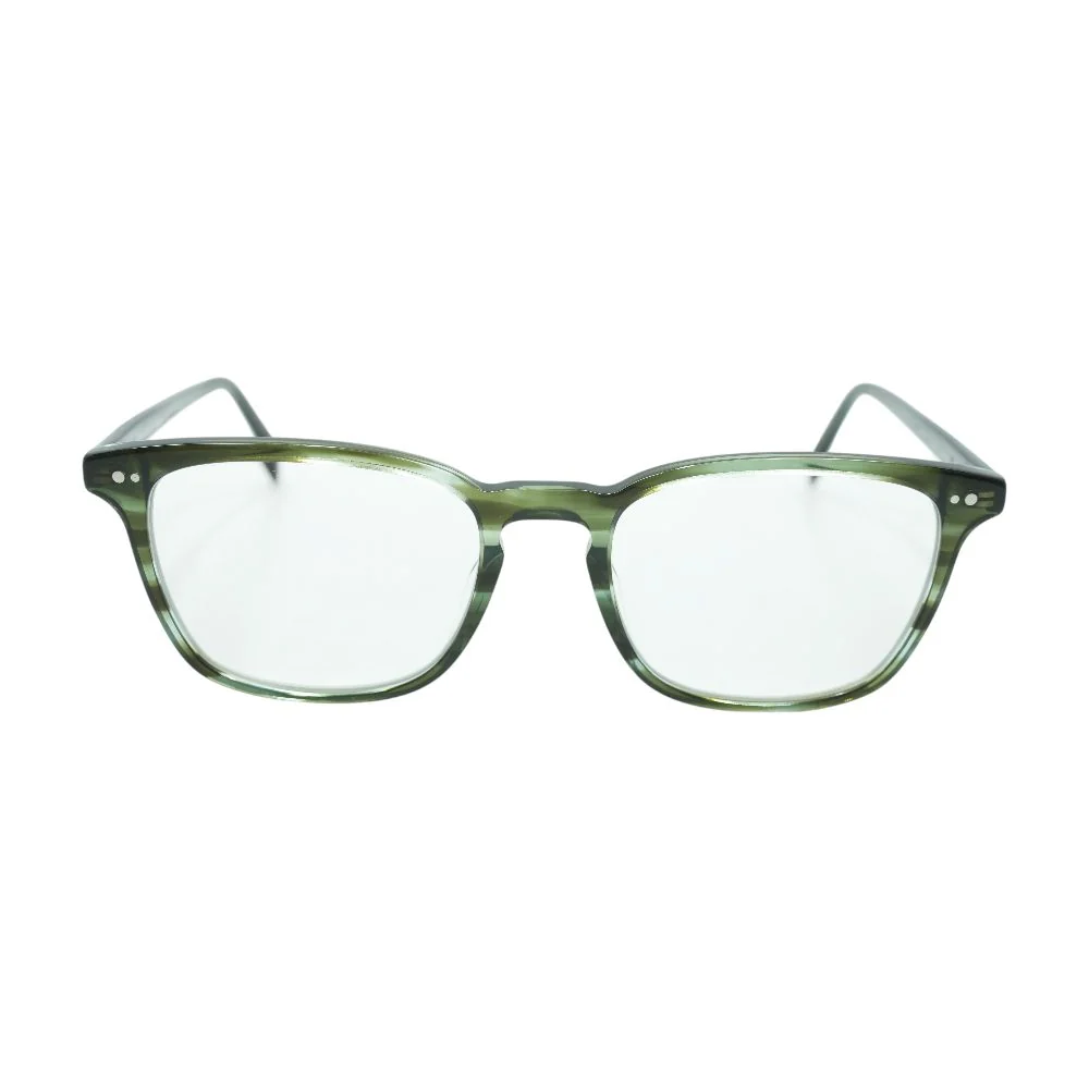 Green Elias M Rectangle Unknown Prescription Eyeglasses - Image 2