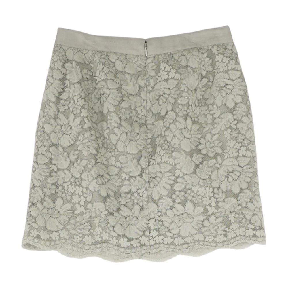 Green Embroidery Detail Mini Skirt - Image 2