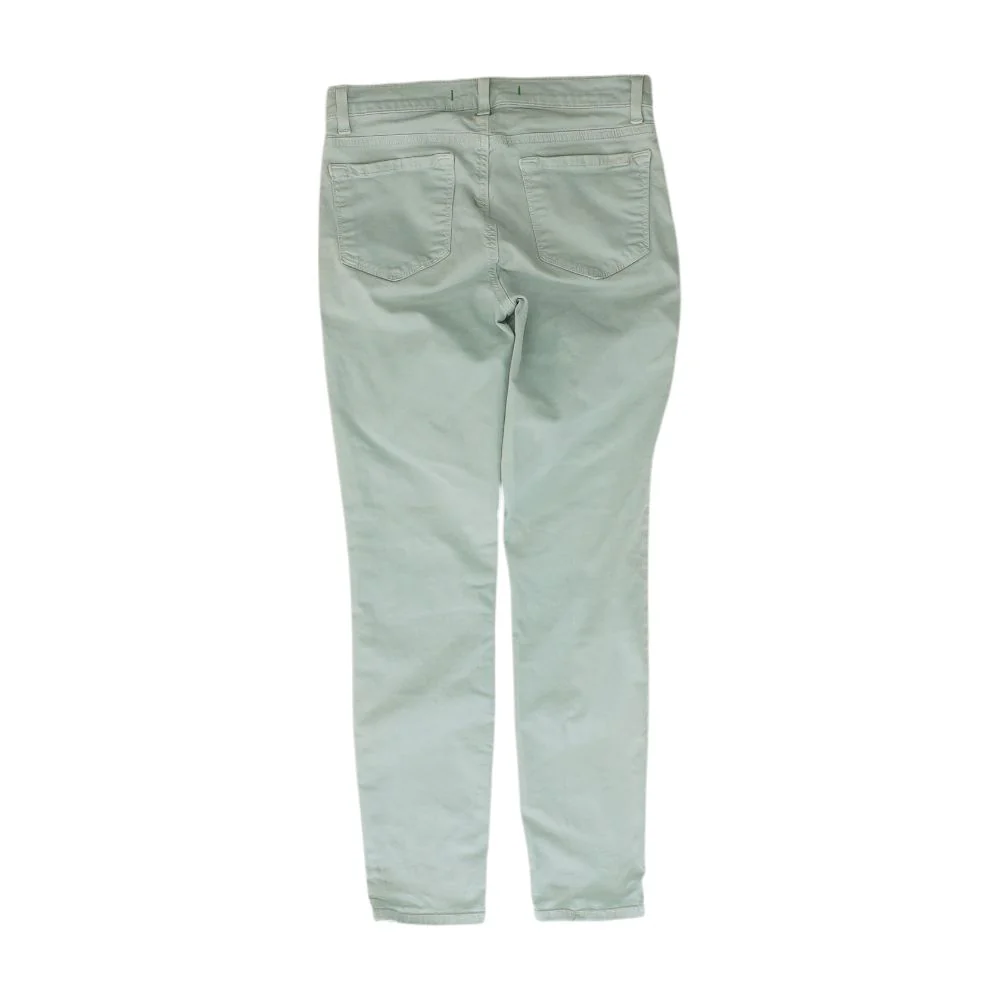 Green Five Pocket Skinny Pants - Image 2