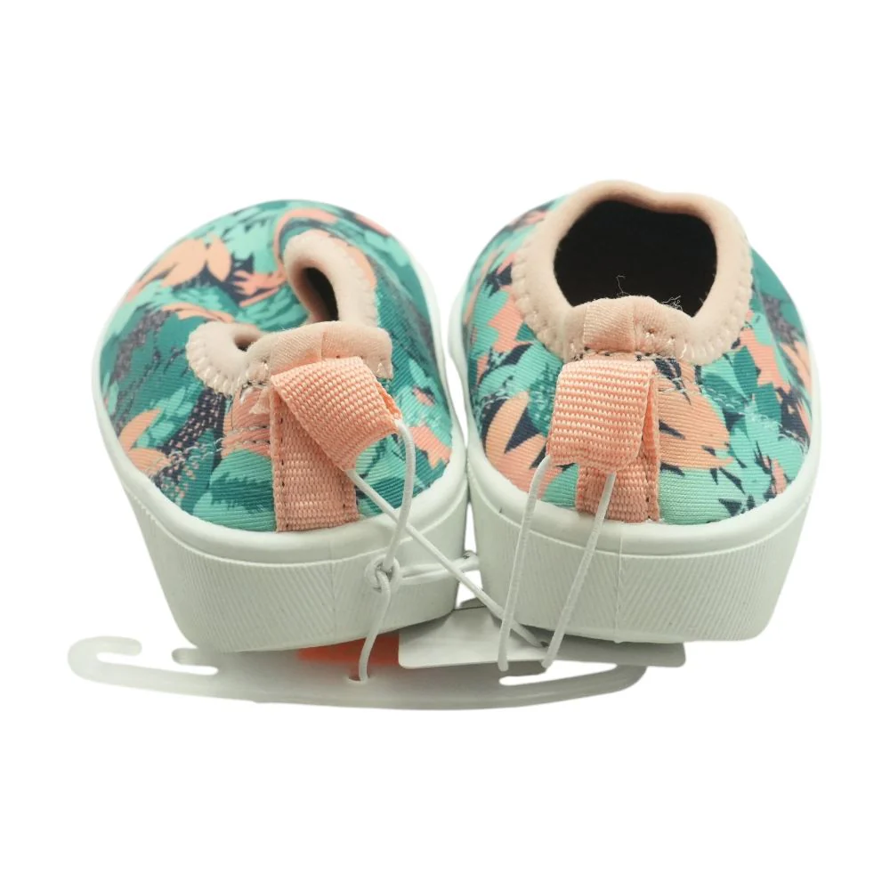 Green Floral Crib Shoes - Image 2