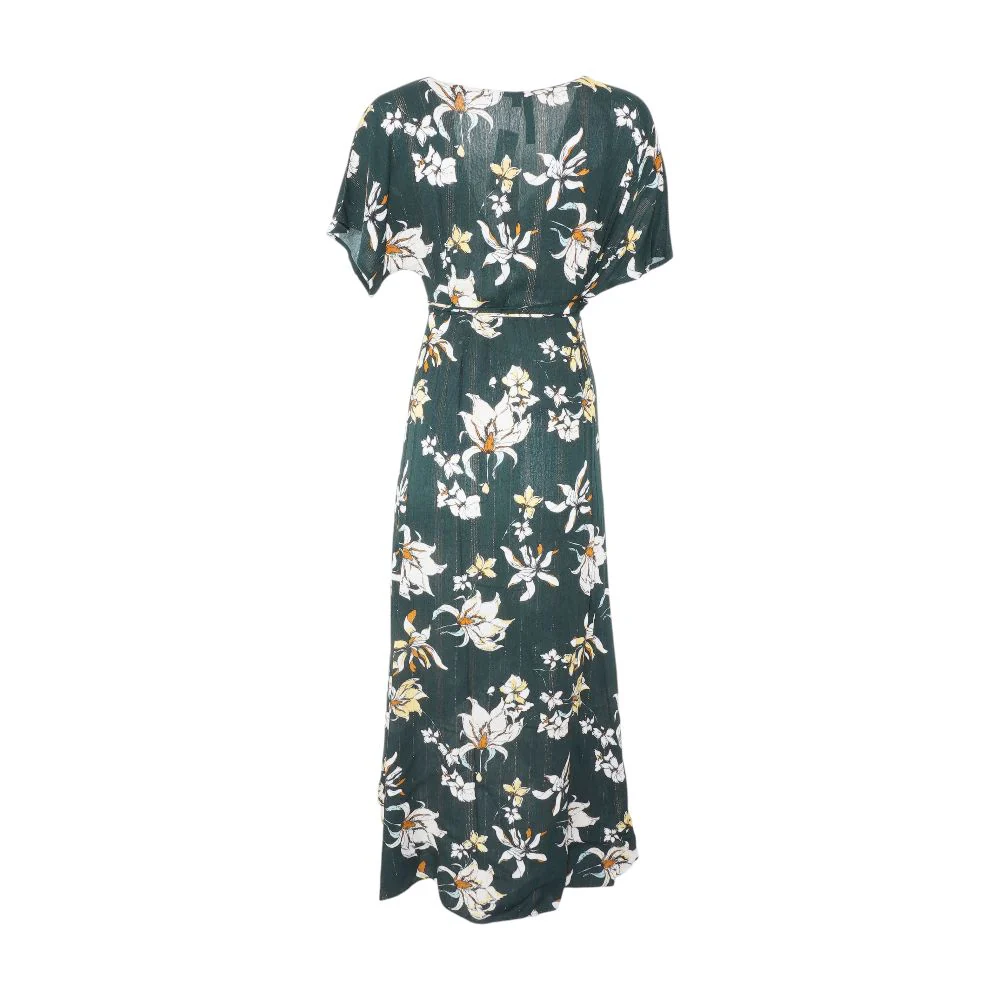Green Floral Maxi Dress - Image 2