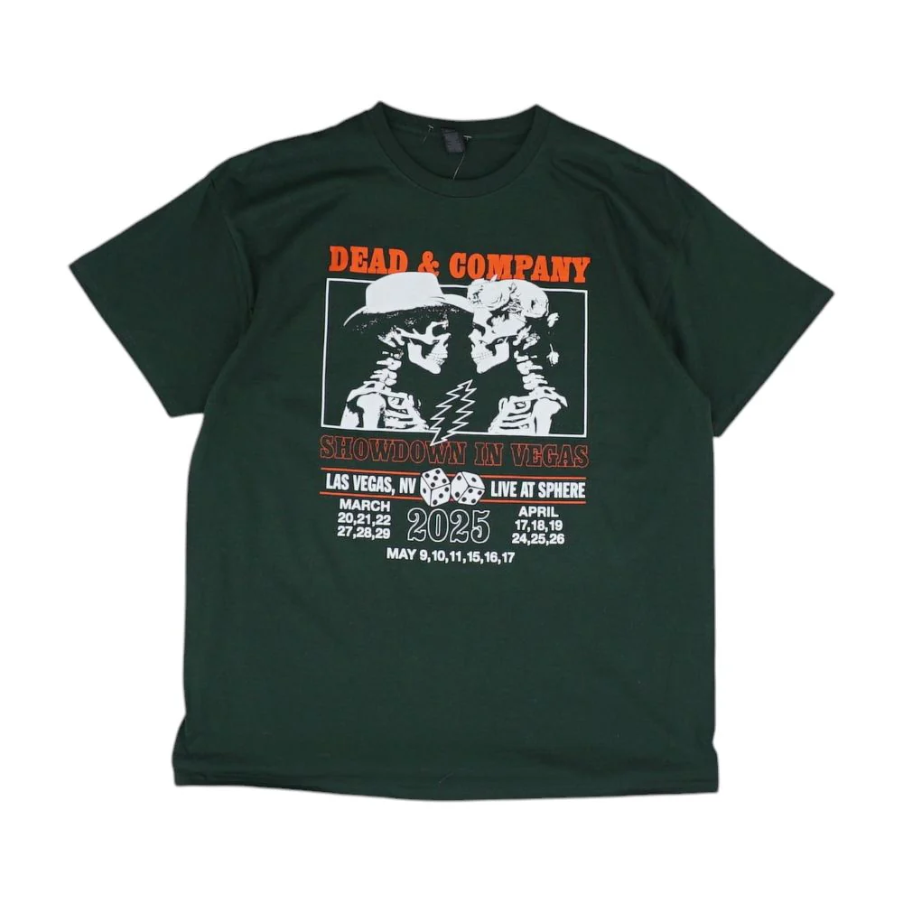 Green Graphic Crewneck T-Shirt