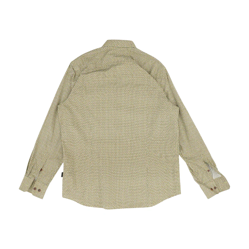 Green Graphic Long Sleeve Button Down - Image 2