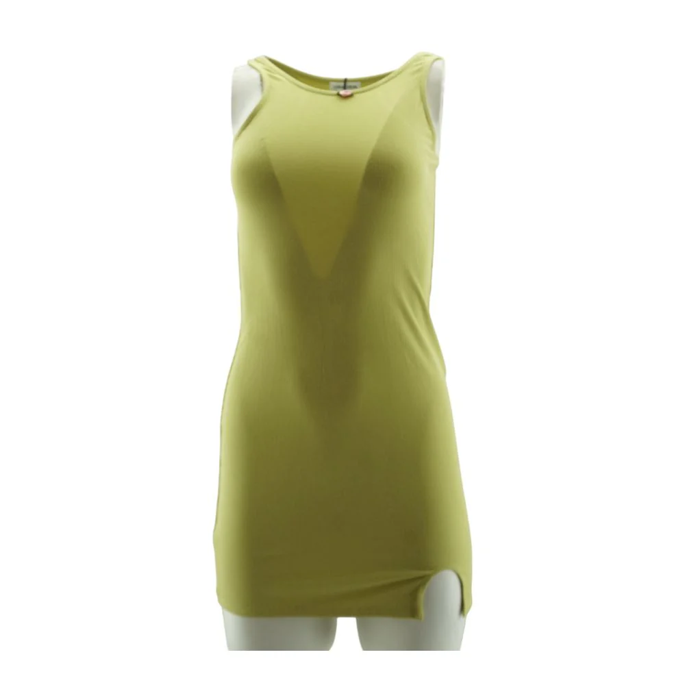 Green Mini Dress - Image 2