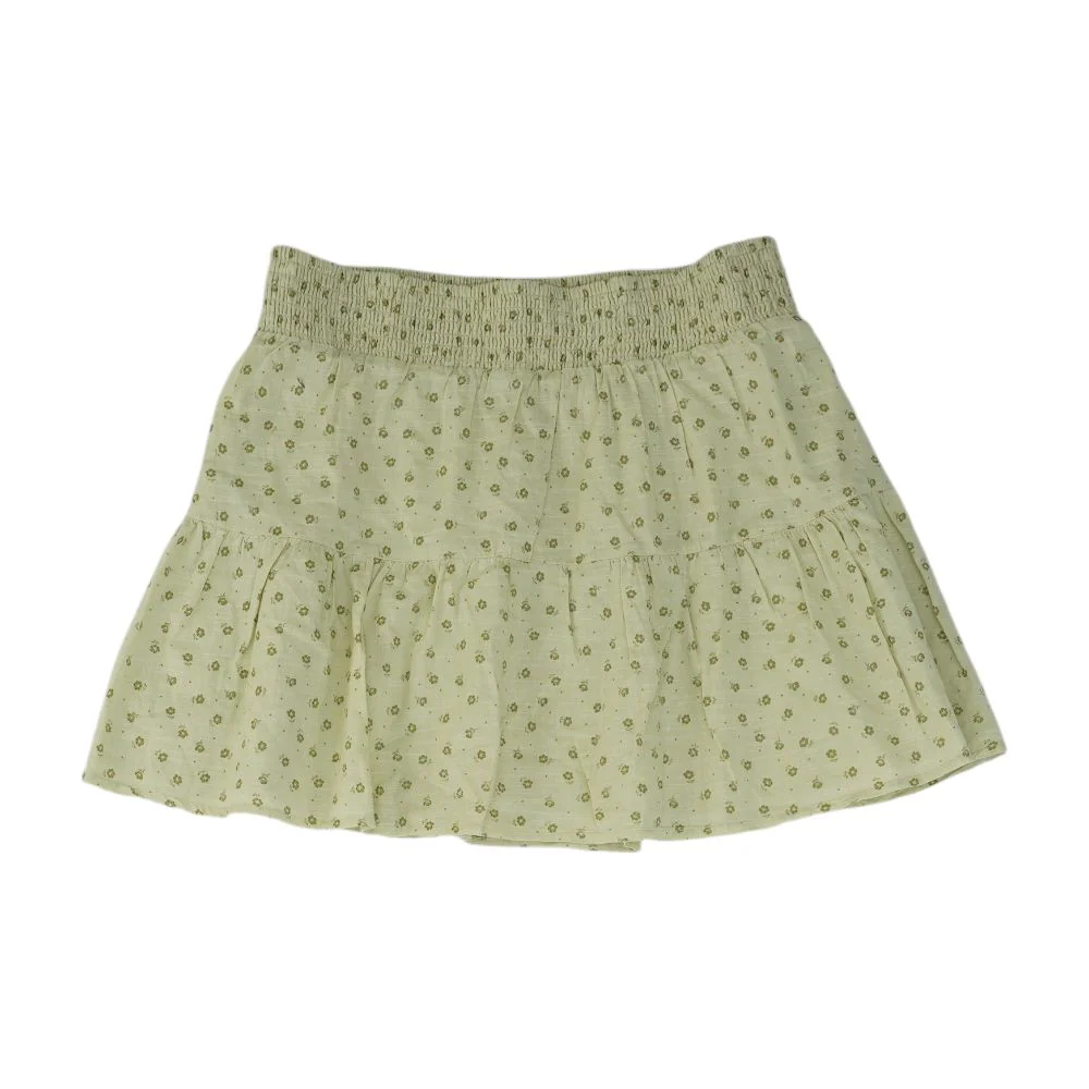 Green Mini Skirt