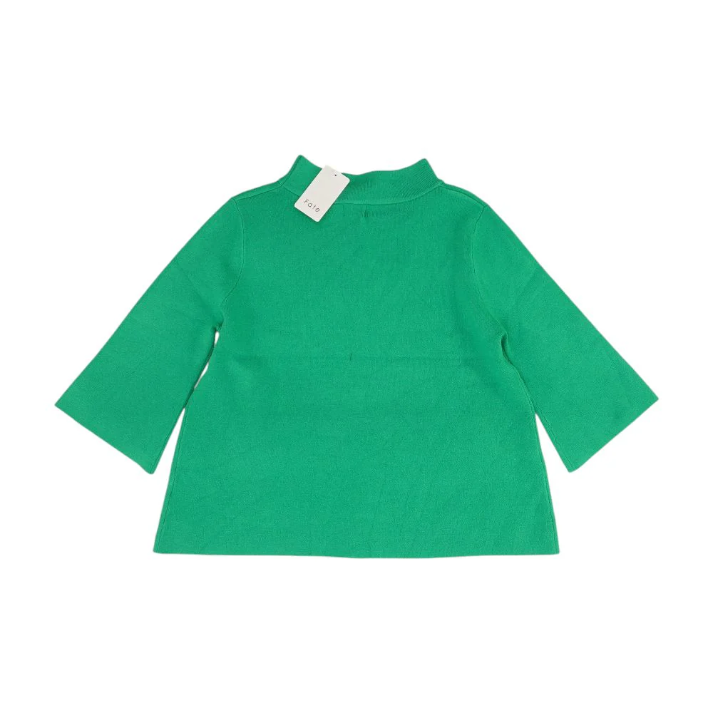 Green Mockneck Sweater - Image 2