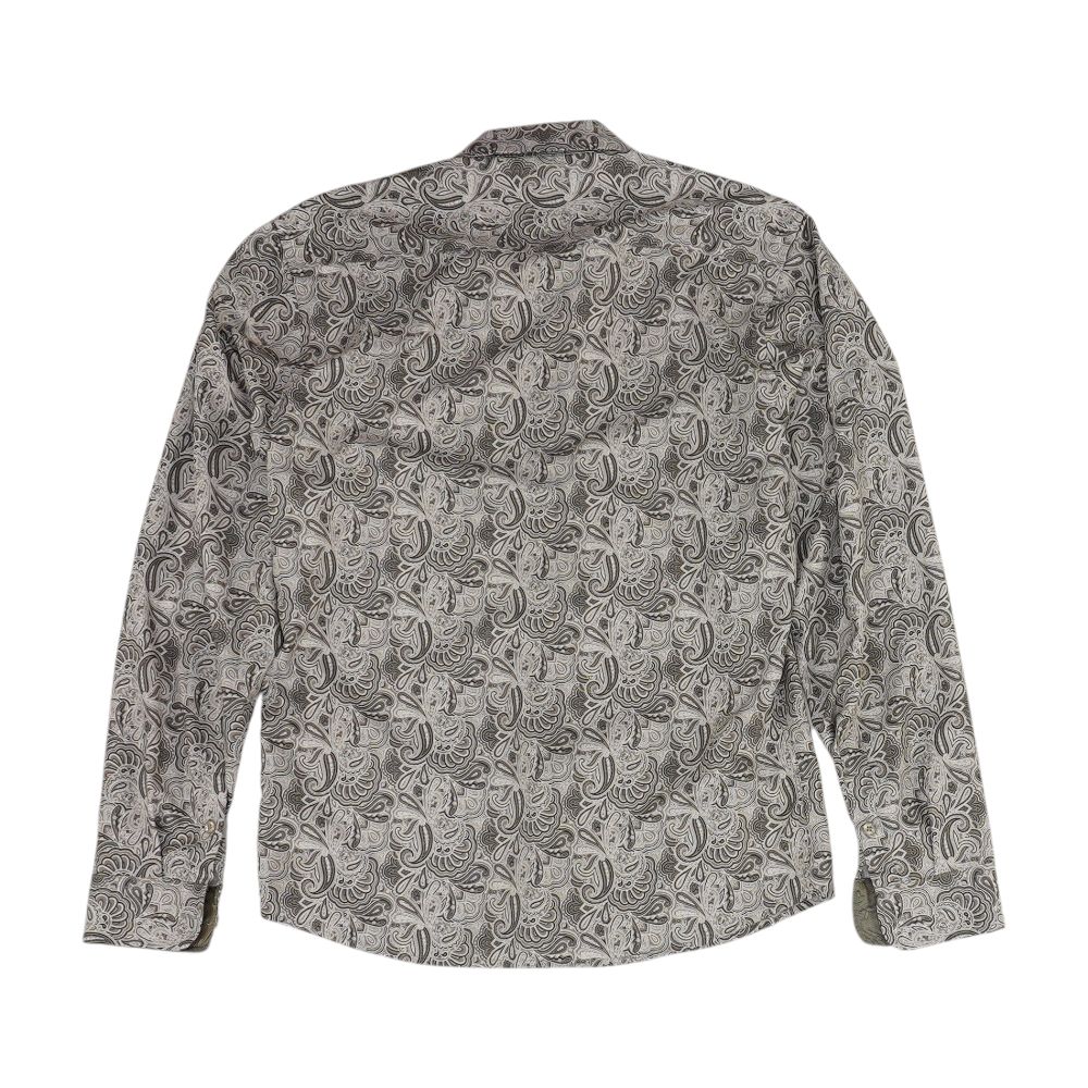 Green Paisley Long Sleeve Button Down - Image 2