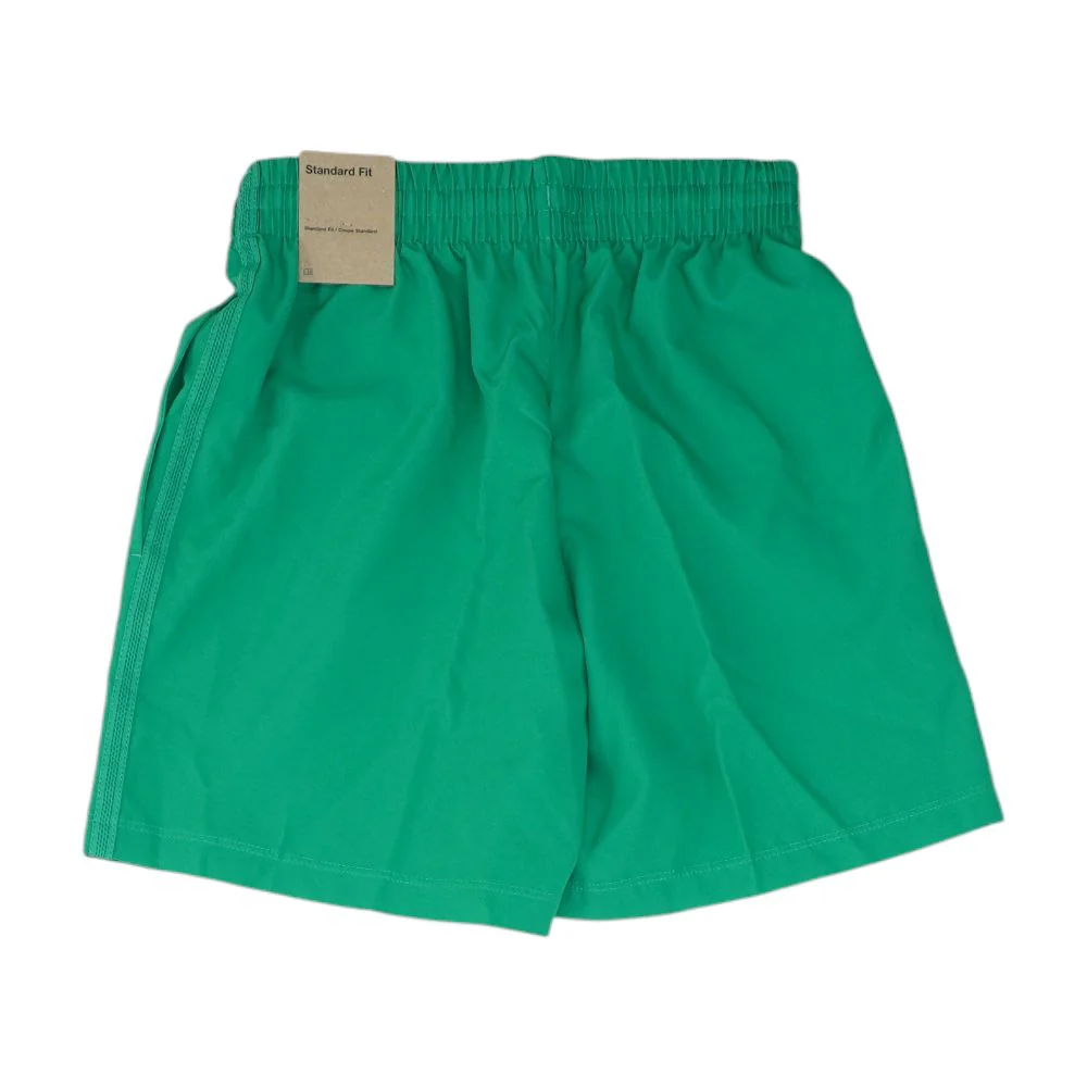 Green Solid Active Shorts - Image 2
