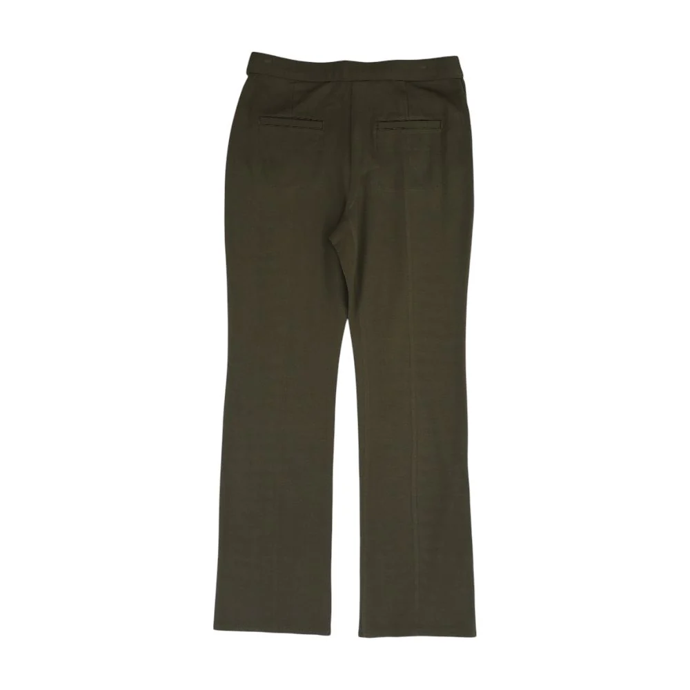 Green Solid Chino Pants - Image 2