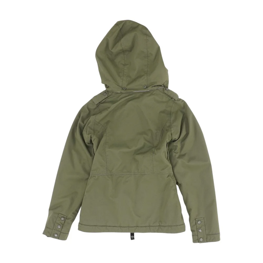 Green Solid Lightweight Jacket - Image 2