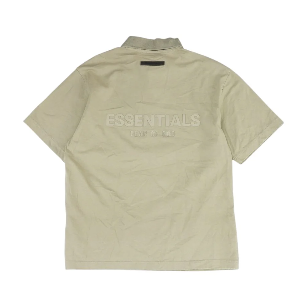 Green Solid Short Sleeve Polo - Image 2